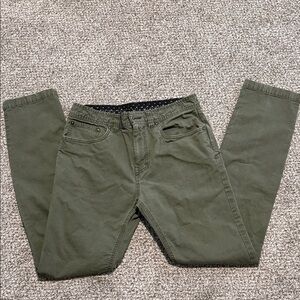 PrAna slim fit Gray Green 33 x 34 Pant MENS pant trousers